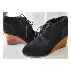 Lucky Brand-LP-Shylow Lace up Wedge Ankle Booties
